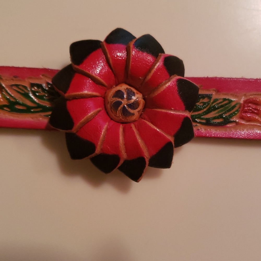 Leather bracelet